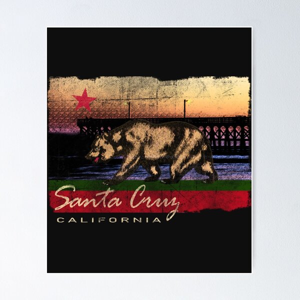 Item preview, Vintage Santa Cruz California Golden State Pride PCH  designed and sold by checkertonetees.
