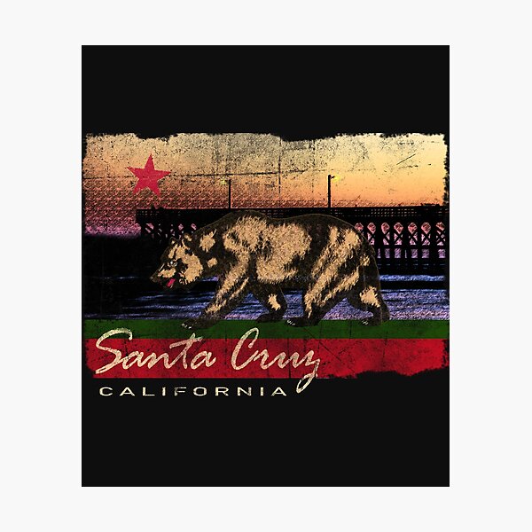 Item preview, Vintage Santa Cruz California Orgullo del Estado Dorado PCH designed and sold by checkertonetees.
