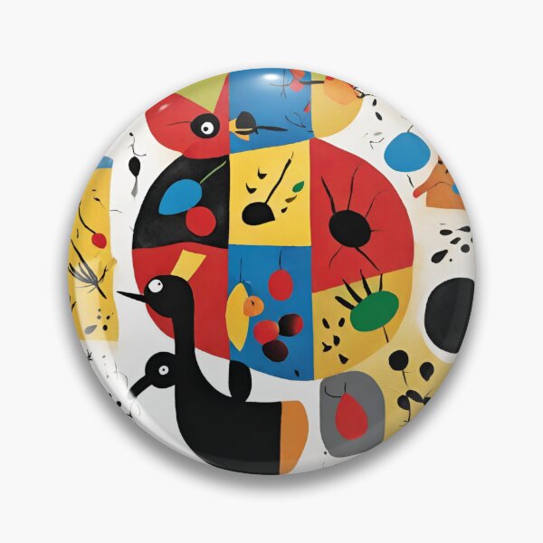 Item preview, Joan Miro Inspired Abstract Thanksgiving Color Blocks designed and sold by bettypure.
