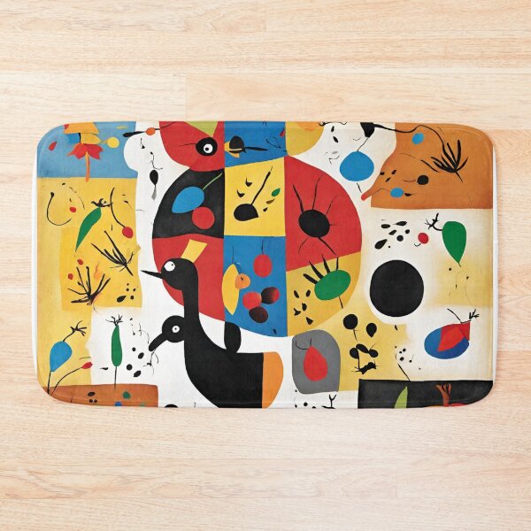 Item preview, Joan Miro Inspired Abstract Thanksgiving Color Blocks designed and sold by bettypure.