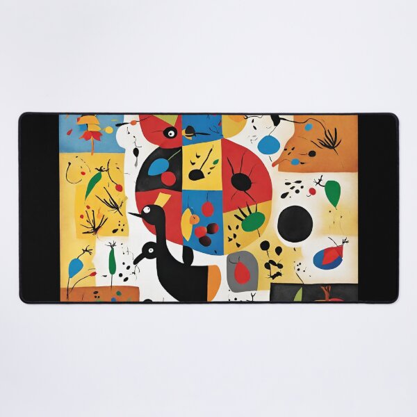 Item preview, Joan Miro Inspired Abstract Thanksgiving Color Blocks designed and sold by bettypure.