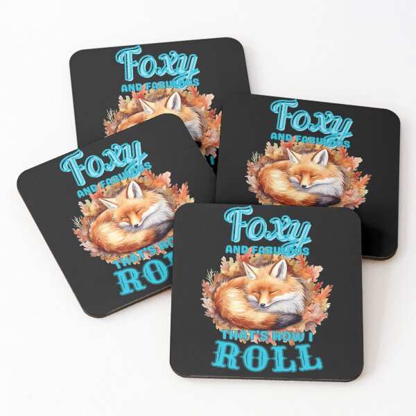 Item preview, Foxy And Fabulous, That's How I Roll. snow fox designed and sold by FoxVibes.