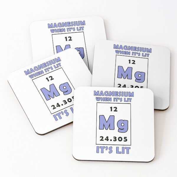 Item preview, Magnesium: It's Lit designed and sold by snickrdoodlr.