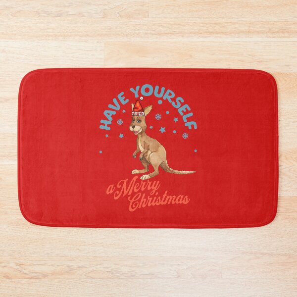 Item preview, Australian Kangaroo Christmas designed and sold by Chrome-Magnet.