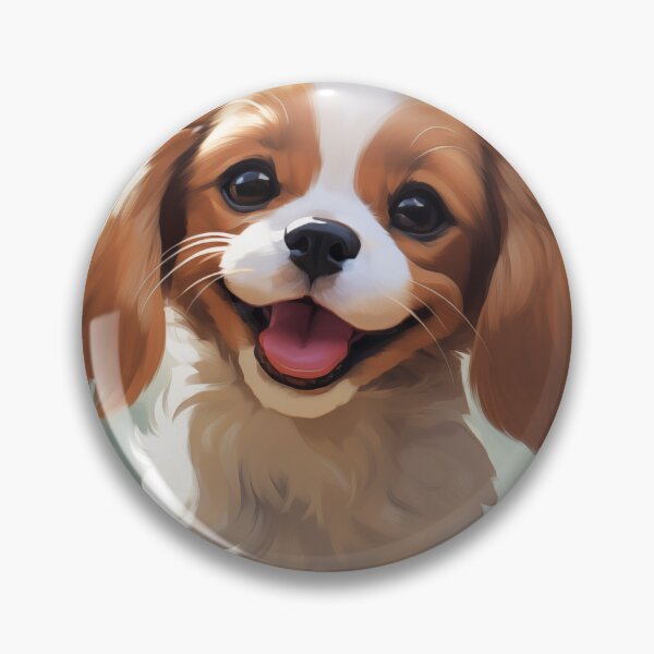 Item preview, Anime Cavalier King Charles Spaniel Puppy designed and sold by Dramaqueenbee.