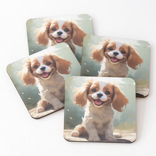 Aperçu de l'œuvre Anime Cavalier King Charles Spaniel Chiot créée et vendue par Dramaqueenbee.