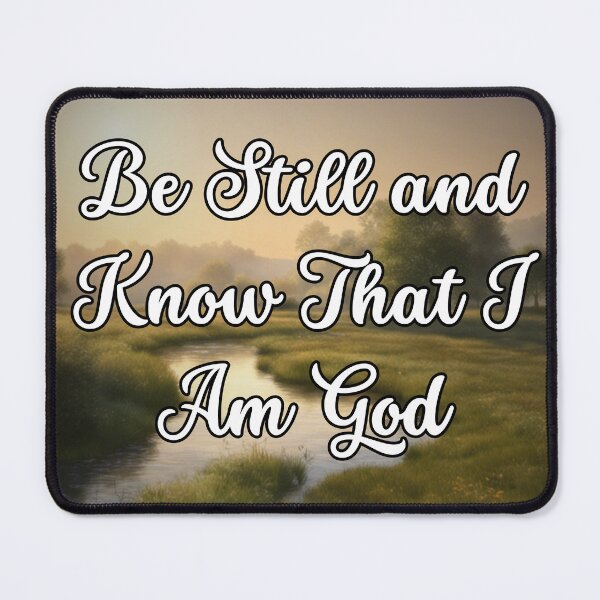 Item preview, Be Still and Know That I Am God designed and sold by VerseGifts.