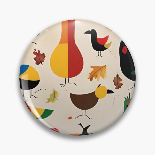 Item preview, Joan Miro Inspired Abstract Thanksgiving Forest designed and sold by bettypure.