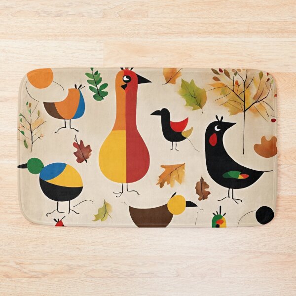 Item preview, Joan Miro Inspired Abstract Thanksgiving Forest designed and sold by bettypure.