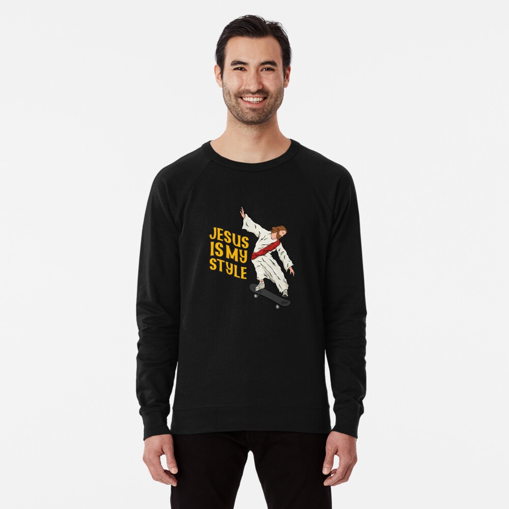 Item preview, Lightweight Sweatshirt designed and sold by ChristlikeMerch.