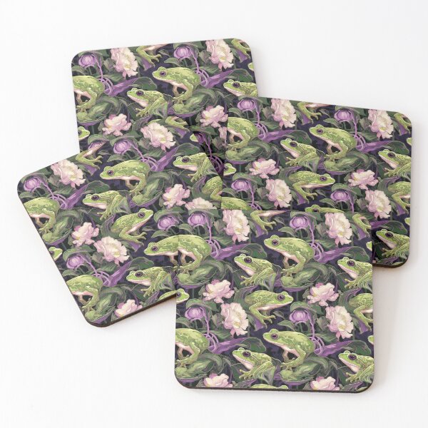 Item preview, Frogs And Flowers designed and sold by FoldedRainbow.