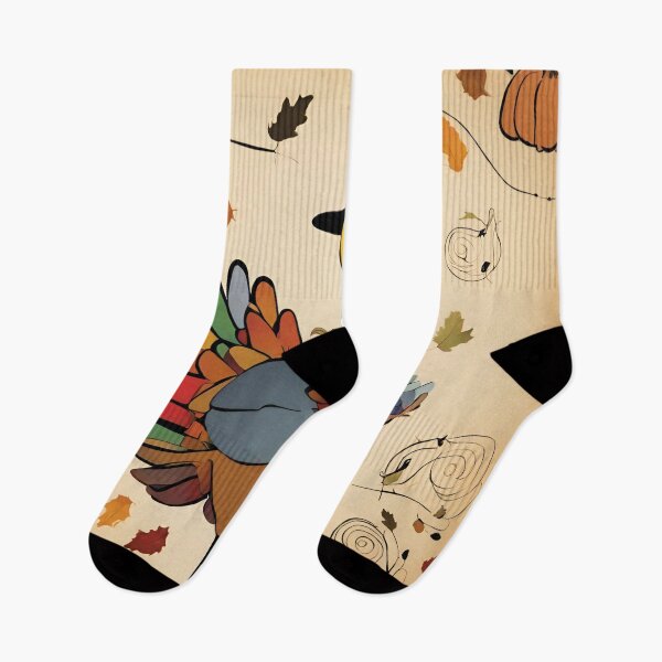 Item preview, Joan Miro Inspired Thanksgiving Turkey with Hat designed and sold by bettypure.