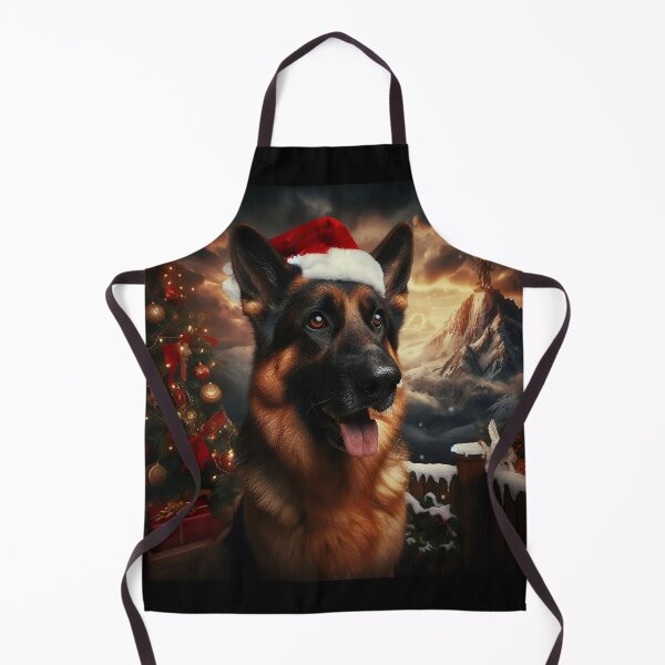 Item preview, Sleigh Bells Shepherd Winter Wonderland Watchdog designed and sold by Daniel Dudgeon.