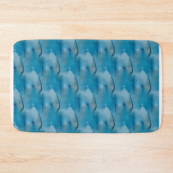 Item preview, Blue Squiggle Wriggle Pattern designed and sold by Artistestella.