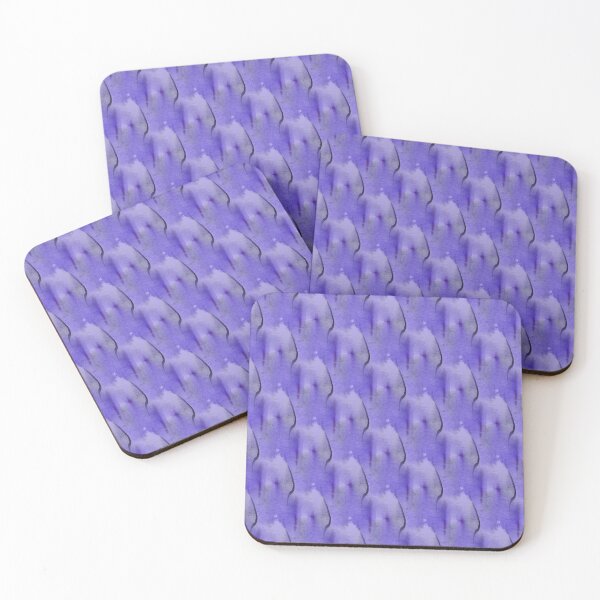 Item preview, Purple Squiggle Wriggle Pattern designed and sold by Artistestella.