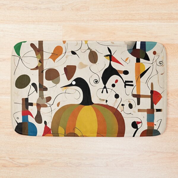 Item preview, Joan Miro Inspired Abstract Pumpkin Turkey  designed and sold by bettypure.