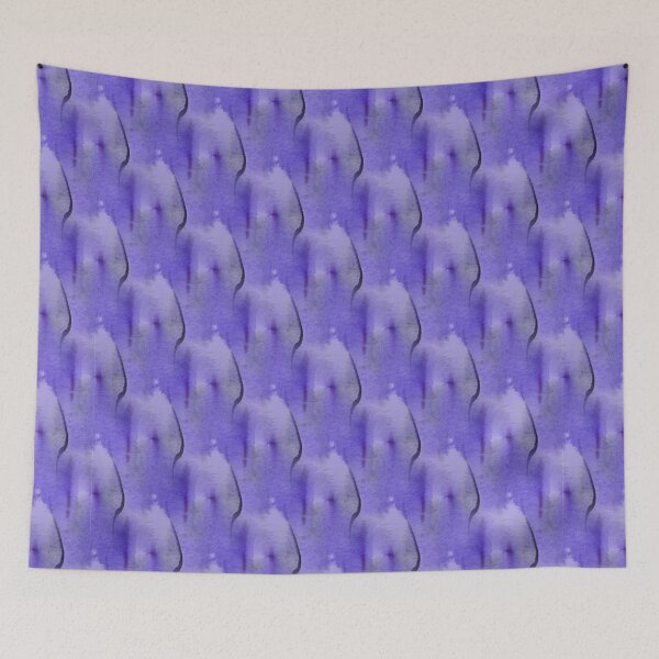 Item preview, Purple Squiggle Wriggle Pattern designed and sold by Artistestella.