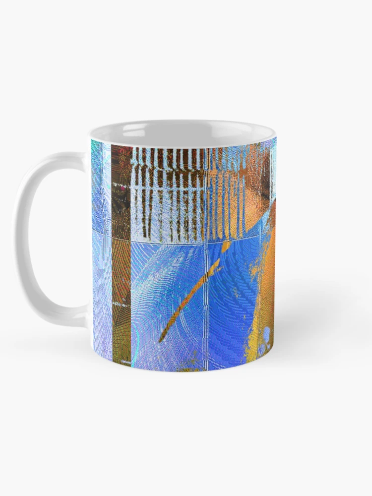 Aperçu 5 sur 6. Mug à café avec l'œuvre Qin créée et vendue par Elizabeth Austin-Craig.