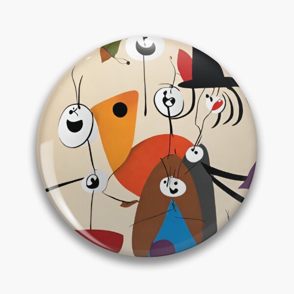 Item preview, Joan Miro Inspired Thanksgiving Scarecrow Family designed and sold by bettypure.