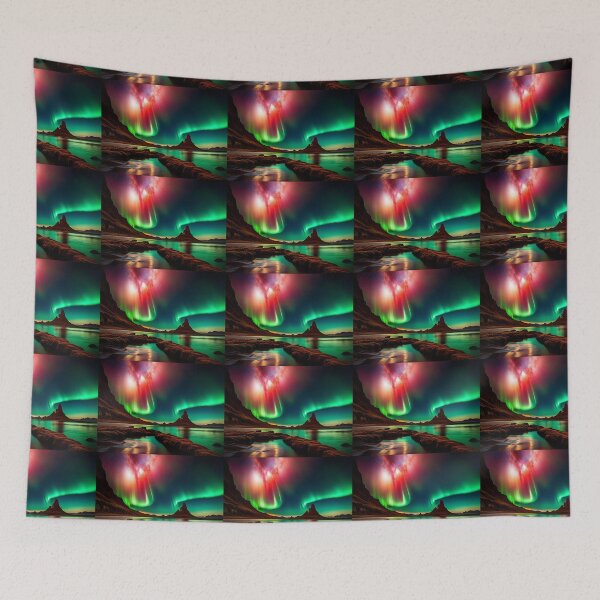 Item preview, arboreal light sky art 12 designed and sold by Mercaatify.
