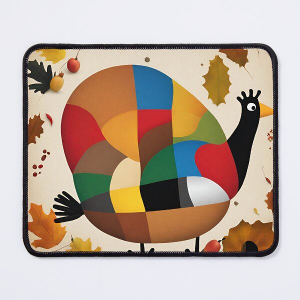 Item preview, Joan Mmiro Inspired Colorful Thanksgiving Turkey designed and sold by bettypure.