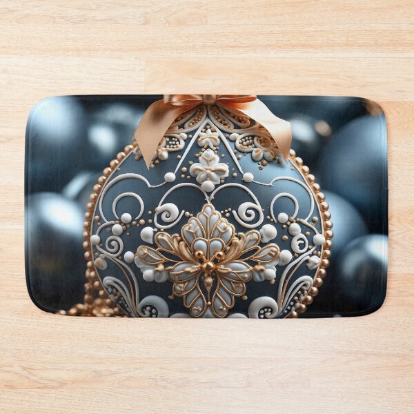 Item preview, Ornate silicone Christmas holiday ornament  designed and sold by dcrc.