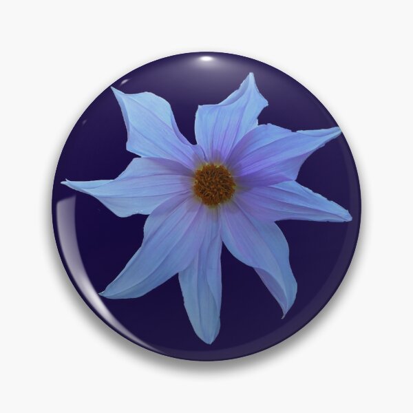 Item preview, Little Blue Beauty on Navy Background designed and sold by AussieAl.