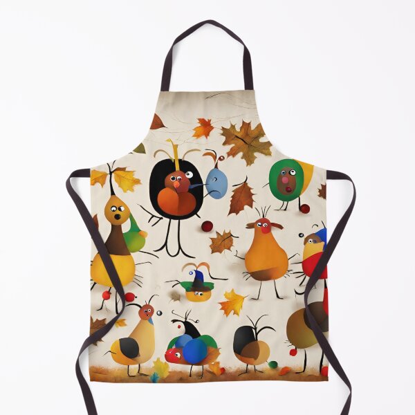 Item preview, Joan Miro Inspired Abstract Thanksgiving Animals designed and sold by bettypure.