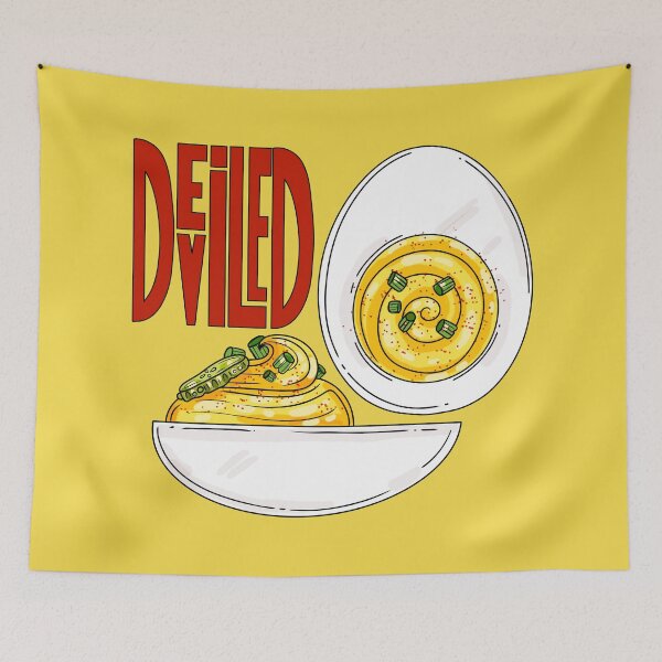 Item preview, Deviled Eggs Easter Holiday Thanksgiving designed and sold by Eyeballkid-.