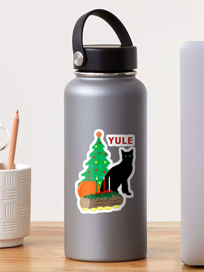 Thumbnail 1 of 3, Sticker, Yule designed and sold by EzrasTrinkets.
