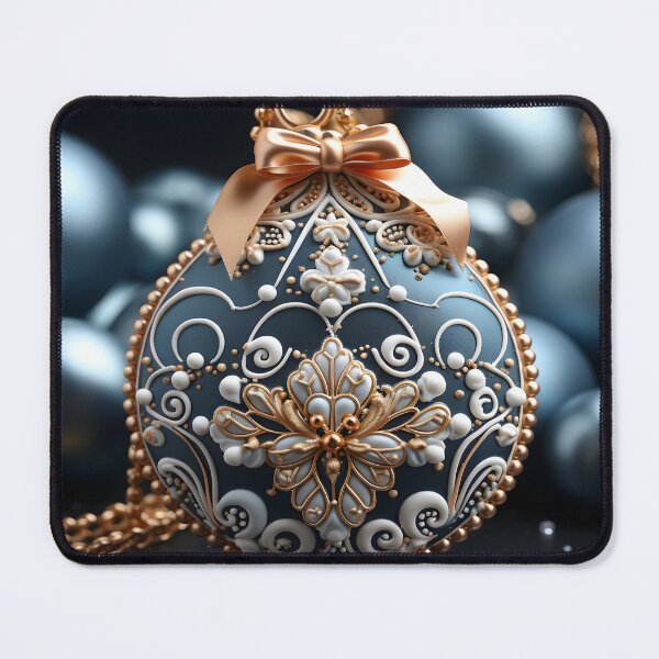 Item preview, Ornate silicone Christmas holiday ornament  designed and sold by dcrc.