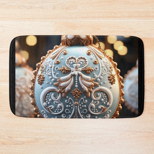 Item preview, ornate silicone christmas ornament designed and sold by dcrc.