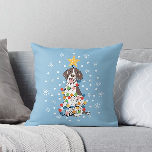 Item preview, German Shorthaired Pointer Christmas Tree - Liver 1 designed and sold by Lulupainting.