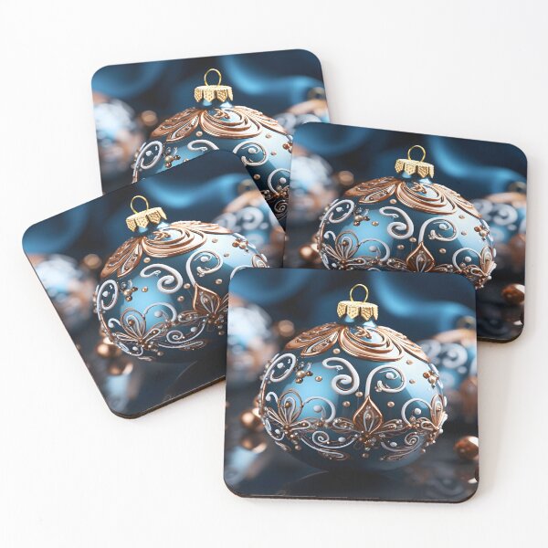 Item preview, ornate silicone christmas ornament designed and sold by dcrc.
