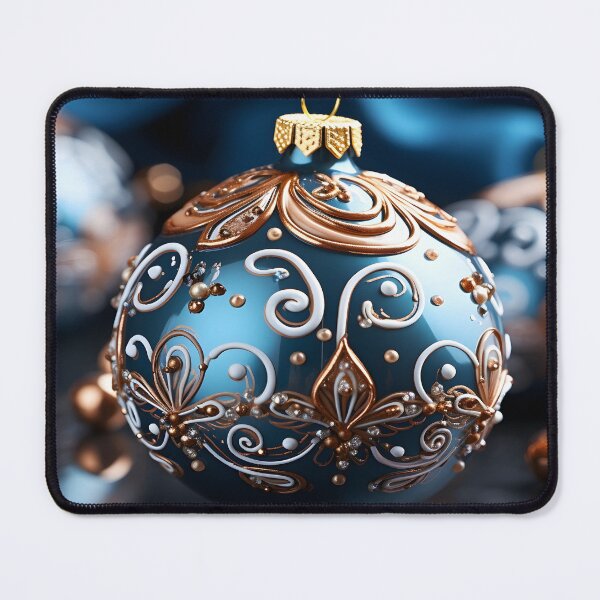 Item preview, ornate silicone christmas ornament designed and sold by dcrc.