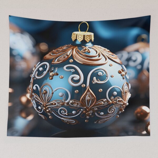 Item preview, ornate silicone christmas ornament designed and sold by dcrc.