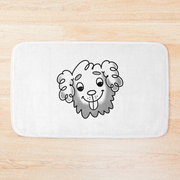 Item preview, Fluffy dog super happy face designed and sold by jazzydevil.