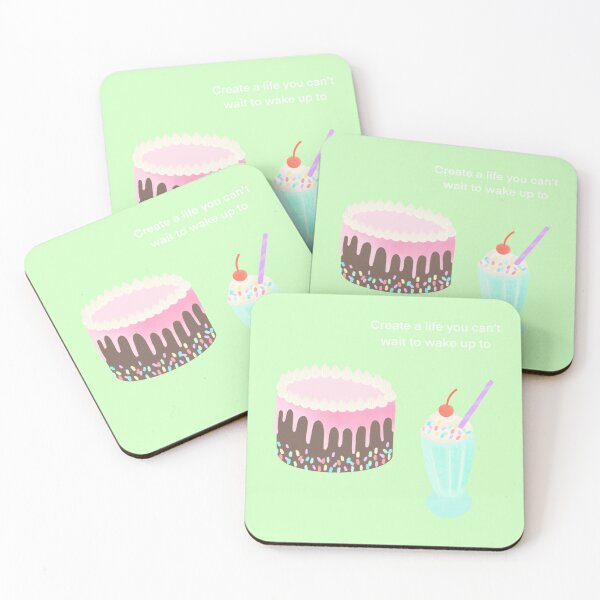 Item preview, Chocolate cake with milkshake  designed and sold by artby-yuri.