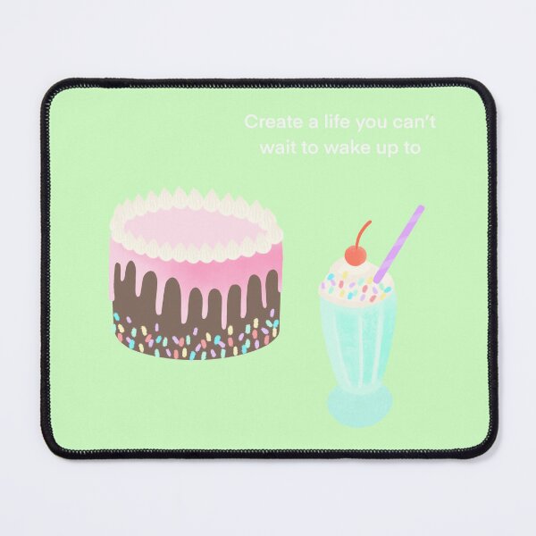 Item preview, Chocolate cake with milkshake  designed and sold by artby-yuri.