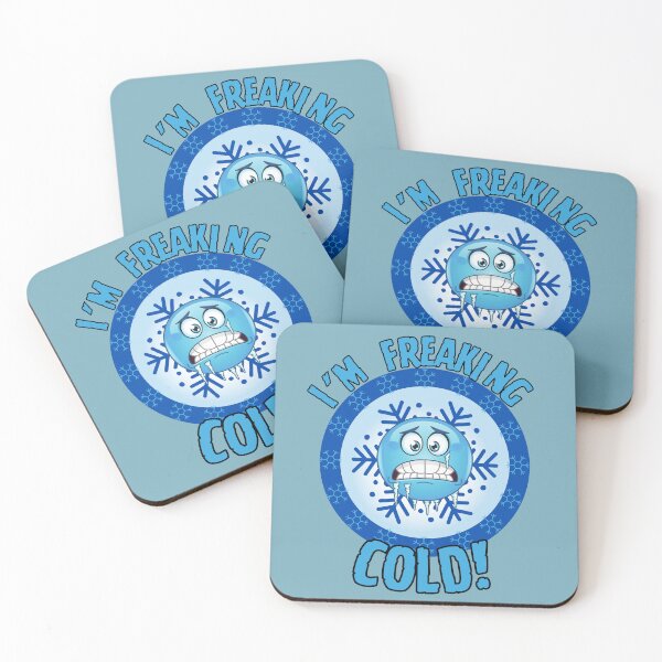 Item preview, Funny Holiday Winter Season I'm Freaking Cold! designed and sold by Shean Fritts.
