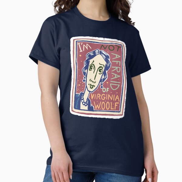 Women's T-Shirts [Out of Print] Virginia Woolf / Mrs Dalloway Scoop Neck Tee (Heather Grey) (Womens) Mrs Dalloway Women's Scoop T-Shirt by 