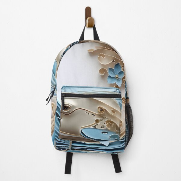 Item preview, adorable paper quilling dolphin print designed and sold by dcrc.