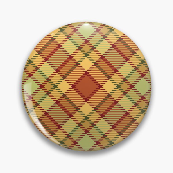 Item preview, Autumn color checkered plaid pattern designed and sold by Osting.