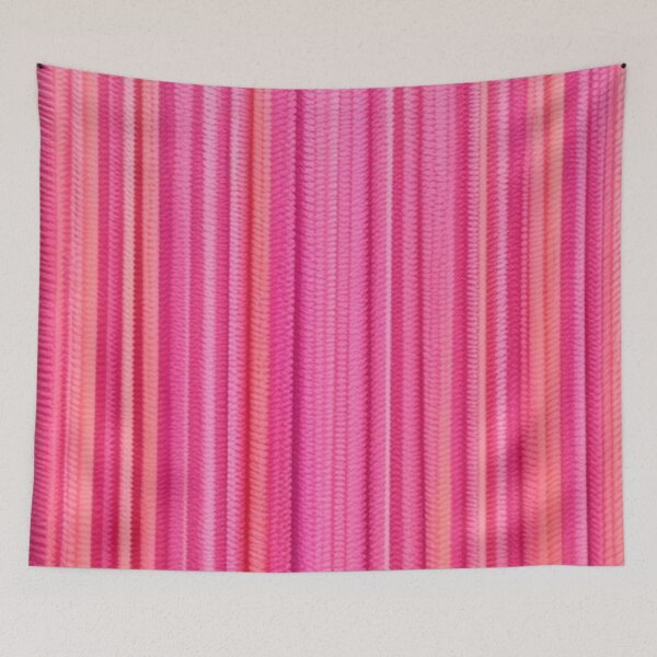 Item preview, Pink textured braided stripes  designed and sold by Roxburylane.