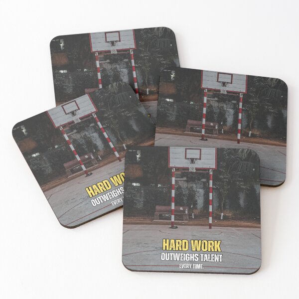 Item preview, Basketball Hard Work Motivation Quote designed and sold by hiunlimit.
