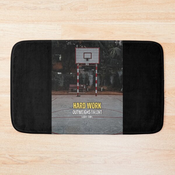 Item preview, Basketball Hard Work Motivation Quote designed and sold by hiunlimit.
