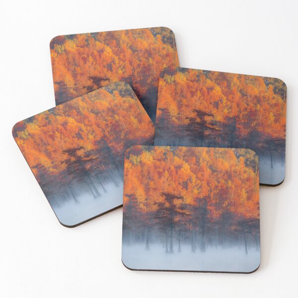 Item preview, Cypress Trees and morning fog designed and sold by Alla Gill.