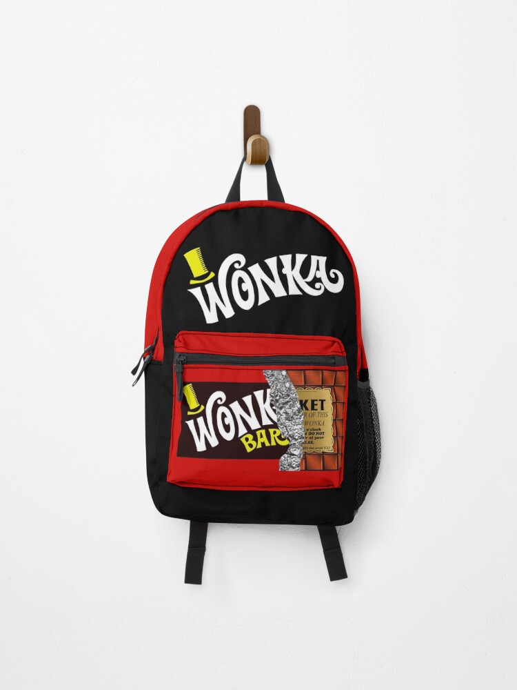 Wonka s Golden Ticket Chocolate Backpack for Sale by iheartclothes Redbubble