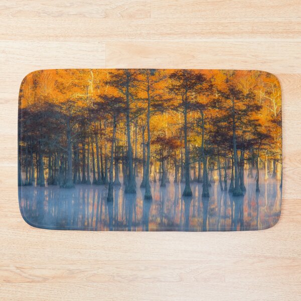 Item preview, Sunrise with Cypress Trees designed and sold by Alla Gill.