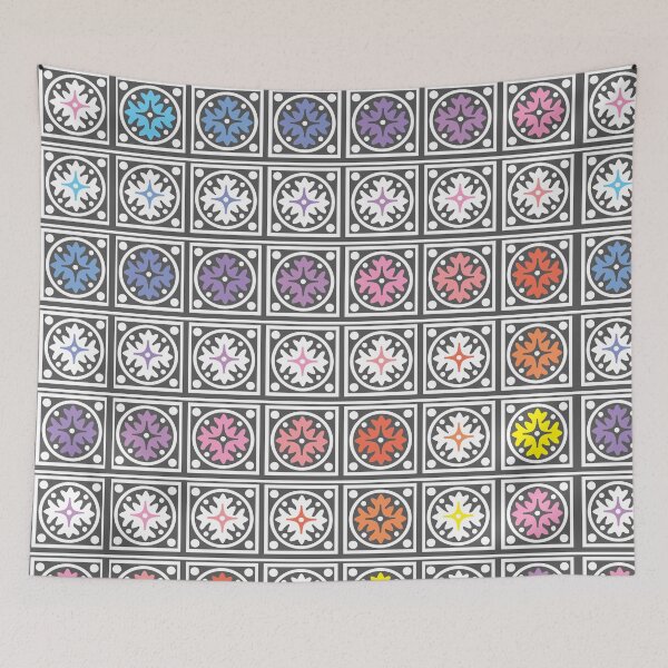 Item preview, Venetian Tile Pastels designed and sold by ninasilver.